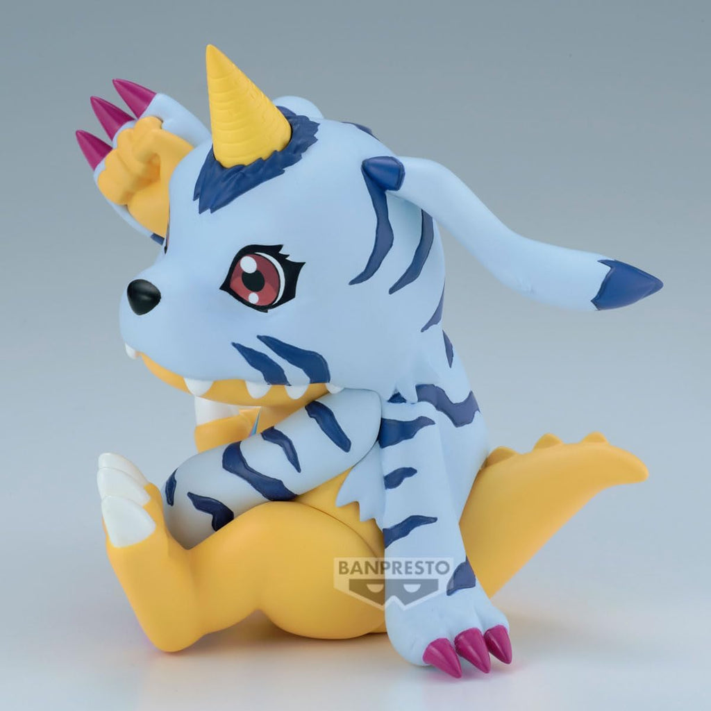 Banpresto Gabumon Digimon Adventure Action Figure, Sofvimates 11 cm, BP29752P Multicolor, Collectible Figure, Optimo for Anime Fans