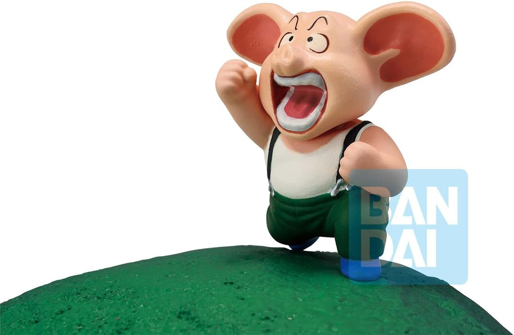 Ichibansho Dragon Ball Oolong & Shenron (Dragon History II) Revible Moment: Bandai Spirits Premium Collectible Statue Detailed Diorama, epic figure for any Dragon Ball collection.