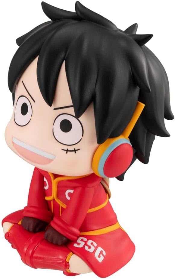 Megahouse MH841064 Action Figure Monkey D. Luffy Ver. Future Island Egghead One Piece, Lookup, 11 cm, Multicolor, Collectible Figure, Optimal for Anime Fans (Banpresto)