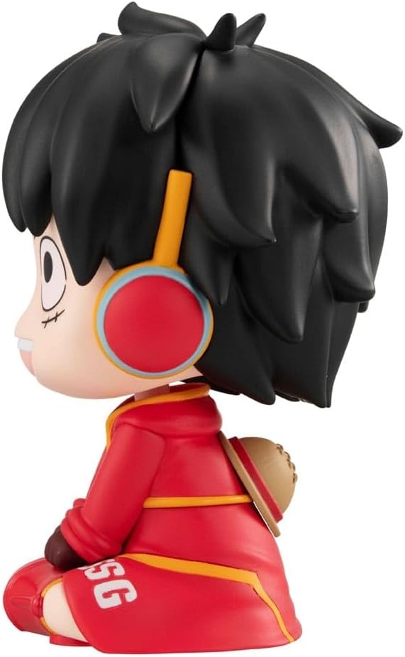 Megahouse MH841064 Action Figure Monkey D. Luffy Ver. Future Island Egghead One Piece, Lookup, 11 cm, Multicolor, Collectible Figure, Optimal for Anime Fans (Banpresto)