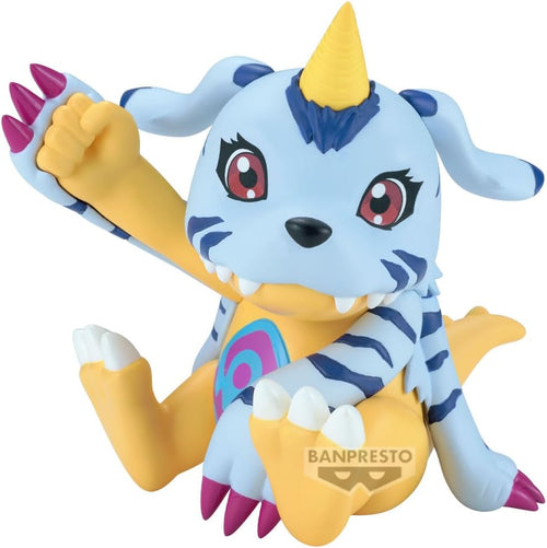 Banpresto Gabumon Digimon Adventure Action Figure, Sofvimates 11 cm, BP29752P Multicolor, Collectible Figure, Optimo for Anime Fans