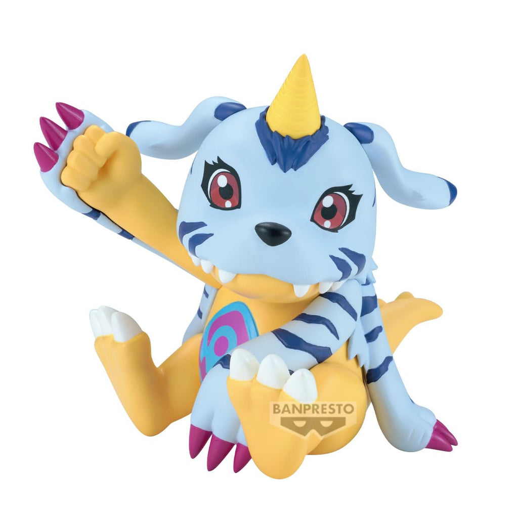 Banpresto Gabumon Digimon Adventure Action Figure, Sofvimates 11 cm, BP29752P Multicolor, Collectible Figure, Optimo for Anime Fans