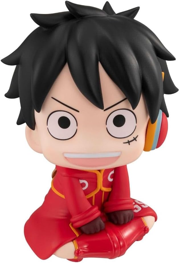 Megahouse MH841064 Action Figure Monkey D. Luffy Ver. Future Island Egghead One Piece, Lookup, 11 cm, Multicolor, Collectible Figure, Optimal for Anime Fans (Banpresto)