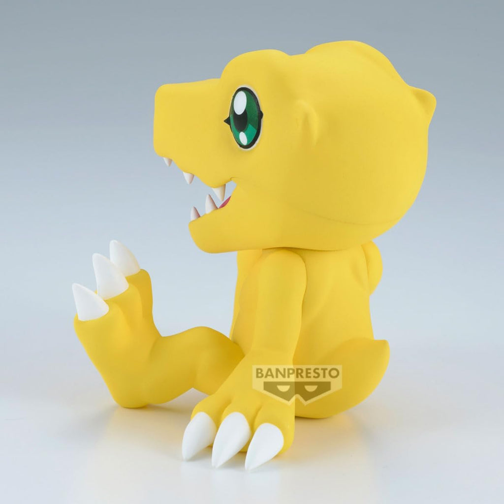 Banpresto Agumon Digimon Adventure Action Figure, Sofvimates Vol.2 9 cm, BP29517P Multicolor, Collectible Figure, Optimo for Anime Fans