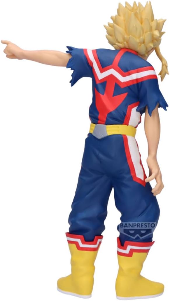 Banpresto All Might My Hero Academia - The Amazing Heroes - Plus - True Form 18 cm - BP28918P Multicolor - Collectible Figure - Great for Anime Fans
