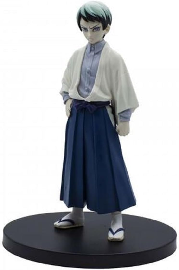 Banpresto Yushiro Action Figure - Demon Slayer: Kimetsu No Yaiba Figure Vol.21 (B:Yushiro) 15cm Multicolor Statue BP18458, Ideal Gift for Anime Collectors