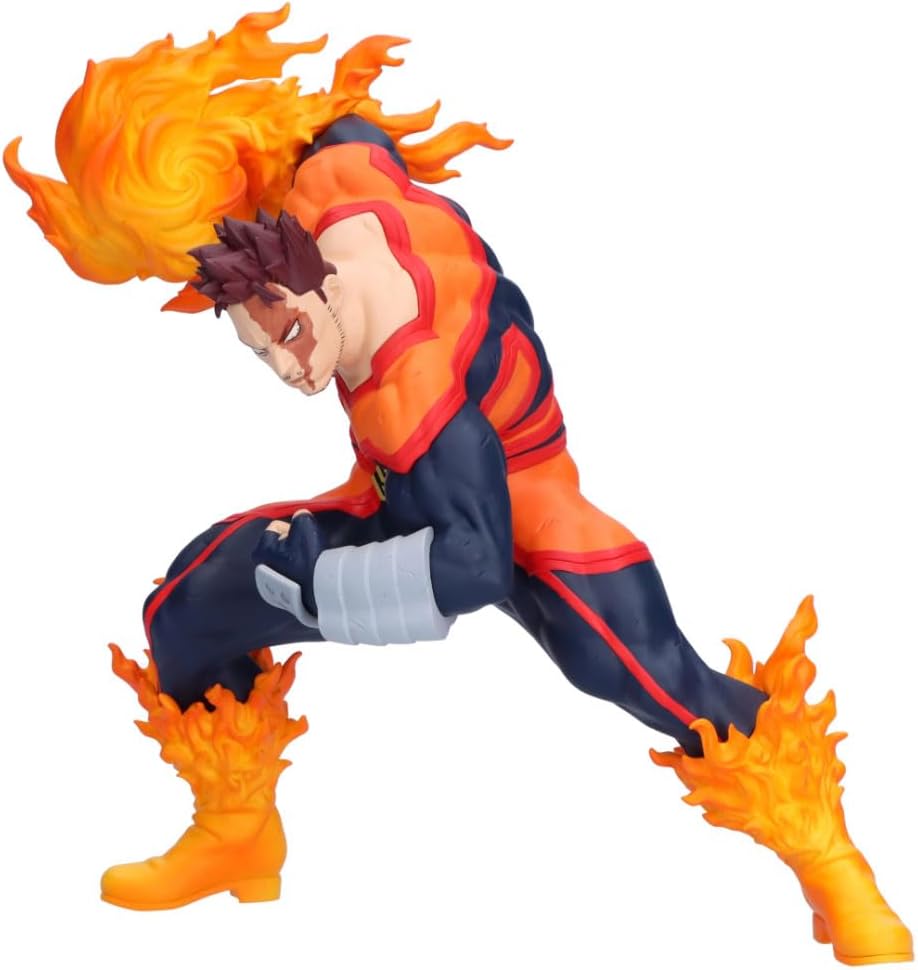 Banpresto Endeavor II My Hero Academia - The Amazing Heroes - Plus 15 cm Collectible Action Figure, Multicolor, BP29073P, Optima for Anime Fans