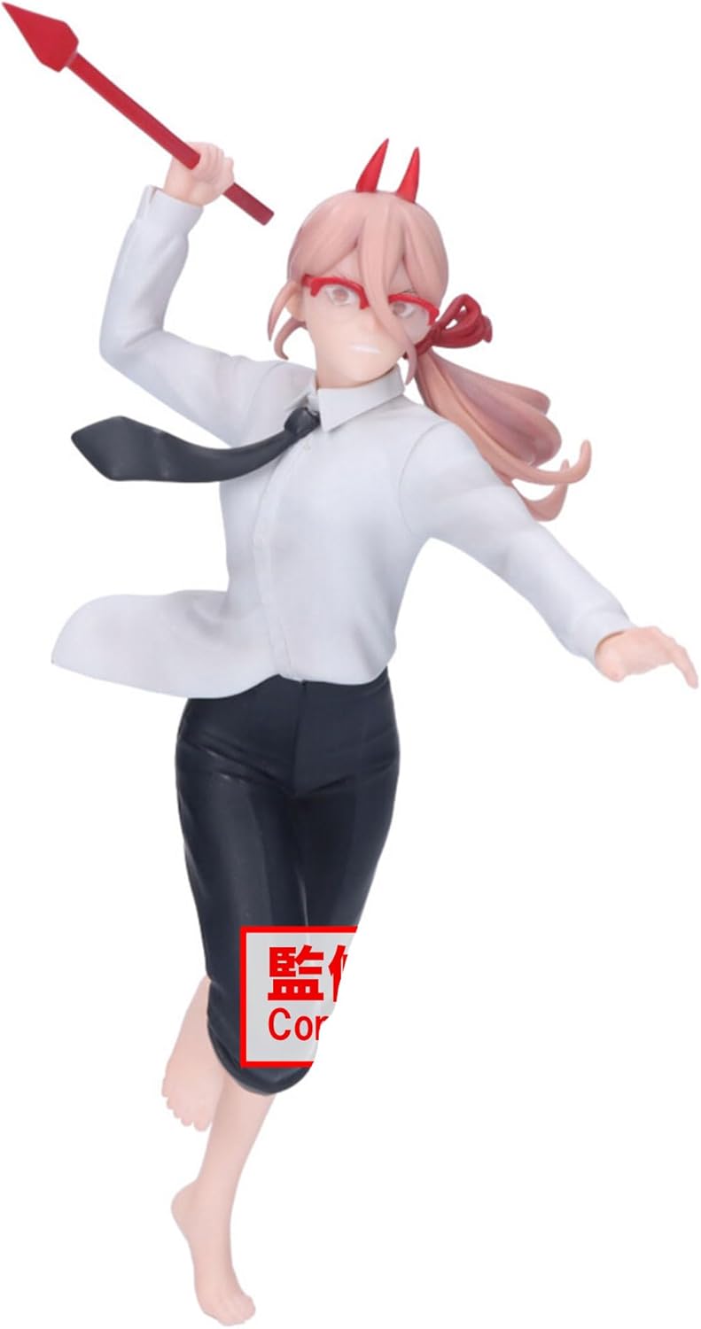 Banpresto Power III Chainsaw Man Action Figure - Vibration Stars 15 cm - BP89821P Multicolor - Collectible Figure - Ideal for Anime Fans