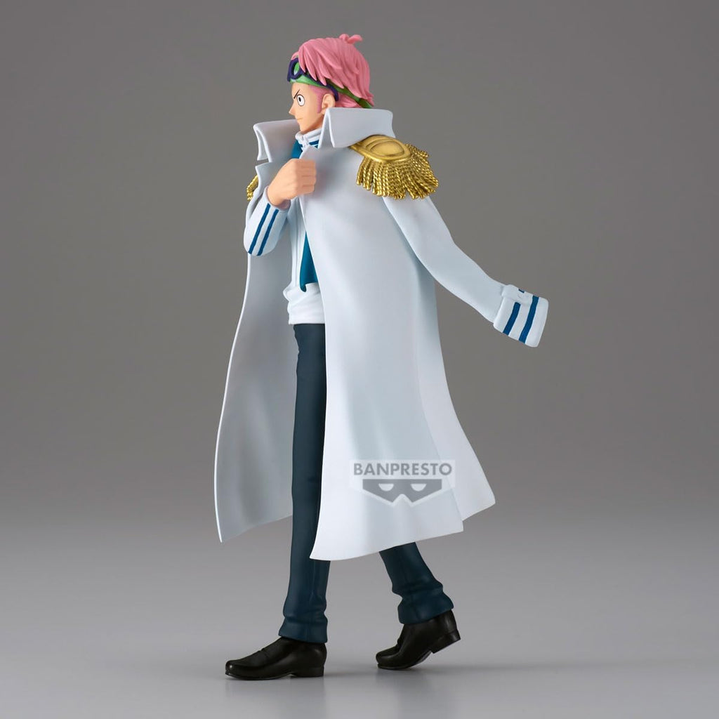 Banpresto Koby One Piece Action Figure, The Shukko 16 cm, BP29759P Multicolor, Collectible Figure, Optimo for Anime Fans One Piece