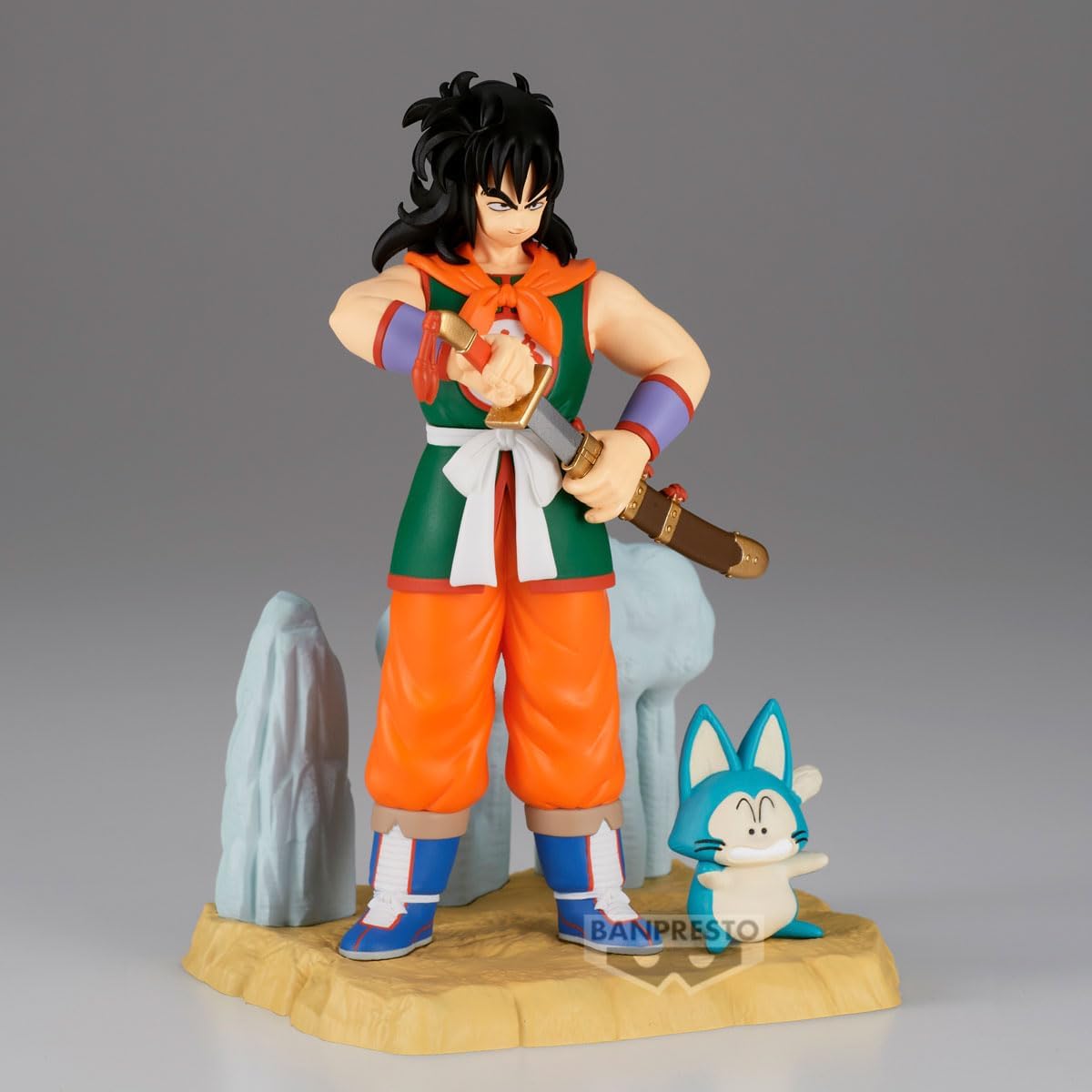 Banpresto Yamcha Dragon Ball Action Figure, History Box 13 cm, BP29753P Multicolor, Collectible Figure, Optimo for Anime Dragon Ball Fans