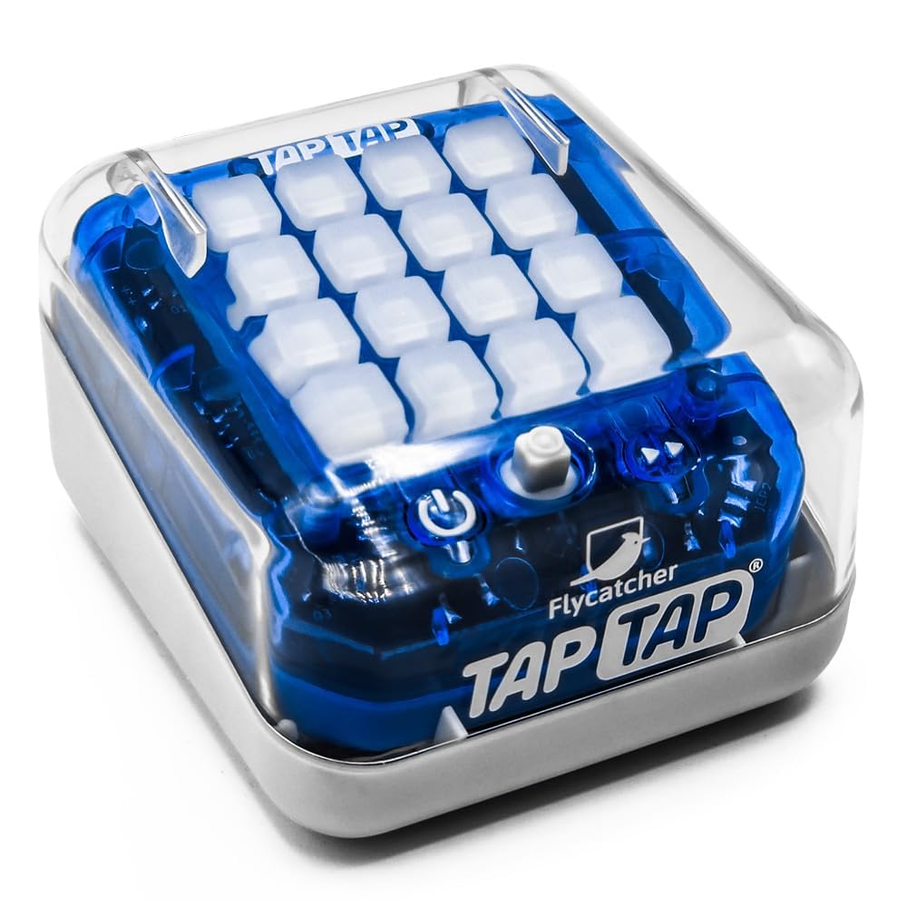 TAPTAP ARCADE FC34812 BANDAI - Multicolor- Dispositivo de juegos electrónico tamaño de Palma - maquina recreativa retro, incluye 10 divertidos videojuegos, Regalo para Mayores de 5 años
