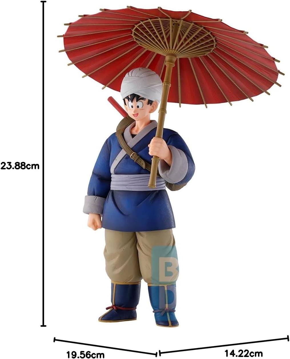 ICHIBANSHO FIGURE Action Goku (Fierce Fighting World Tournament) 24 cm - IS65877 Multicolor - Collectible Figure - Optimal for Anime Fans