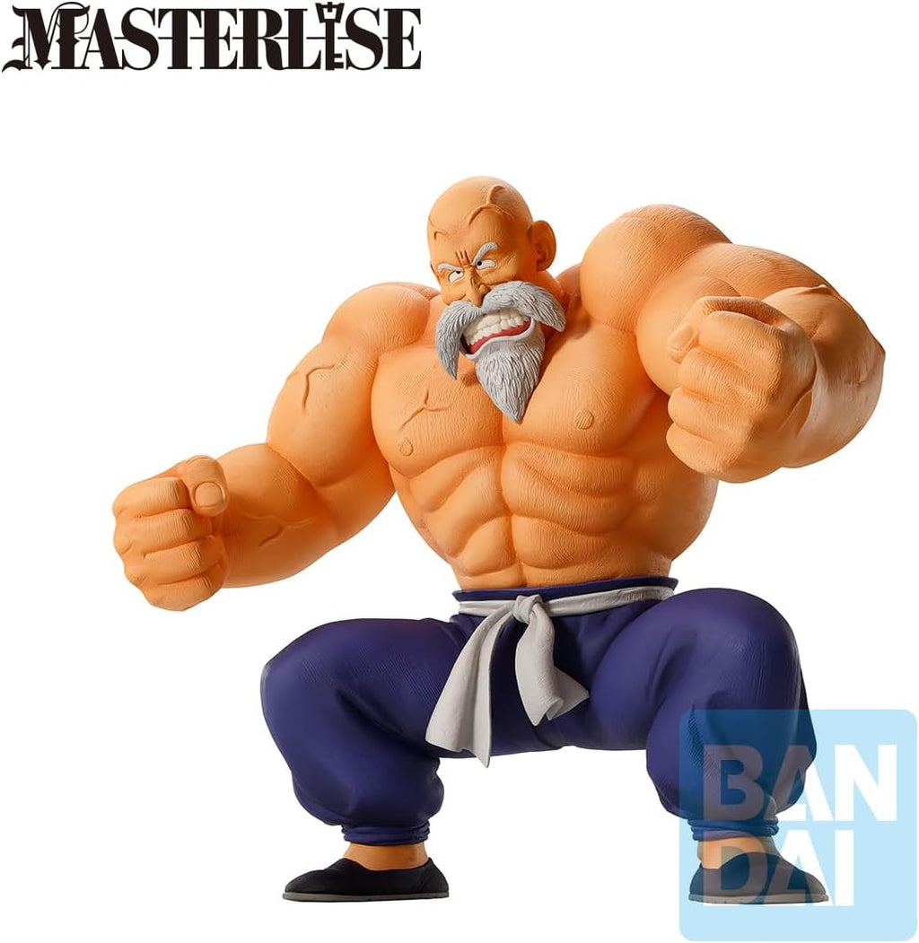 Ichibansho Dragon Ball Masterlise Master Roshi (Training) - Bandai Spirits Premium Collectible Statue - Classic Dragon Ball Story Collectors Essential Figure