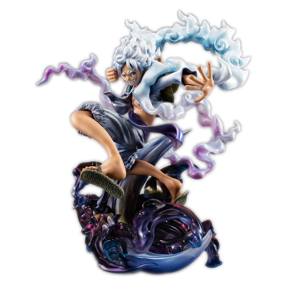 Megahouse Dragon Ball Z Desktop Real Mccoy EX - Son Goku, Son Gohan & Robot: Premium Collectible Diorama Figure Statue & Detail, Great for DBZ Collectors