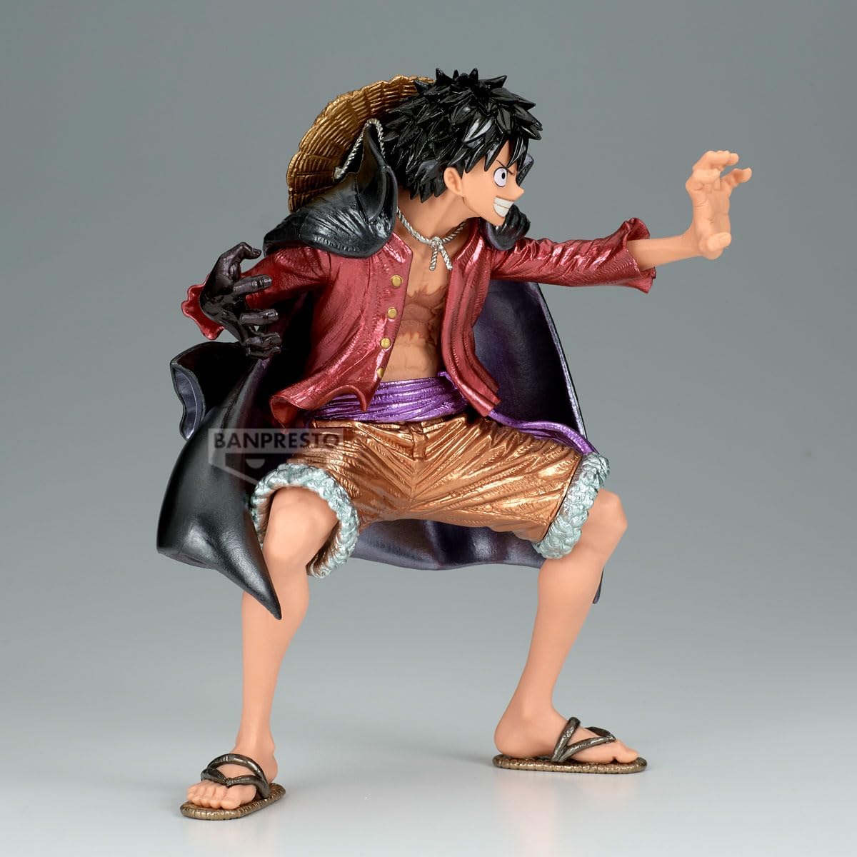 Banpresto Monkey D. Luffy One Piece Action Figure, King of Artist, Land of Wano II Special Ver.- 19 cm, BP29646P Multicolor, Collectible Figure, Optimo for Anime Fans