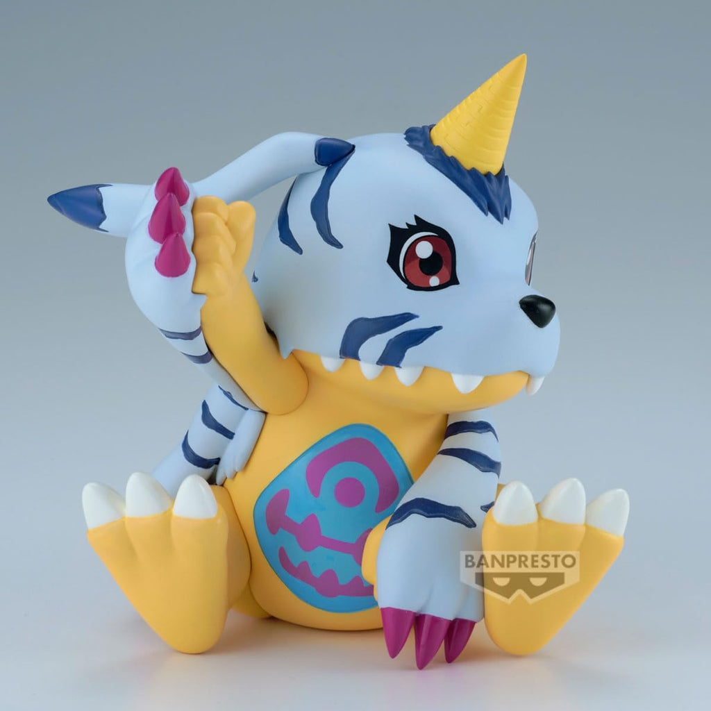 Banpresto Gabumon Digimon Adventure Action Figure, Sofvimates 11 cm, BP29752P Multicolor, Collectible Figure, Optimo for Anime Fans