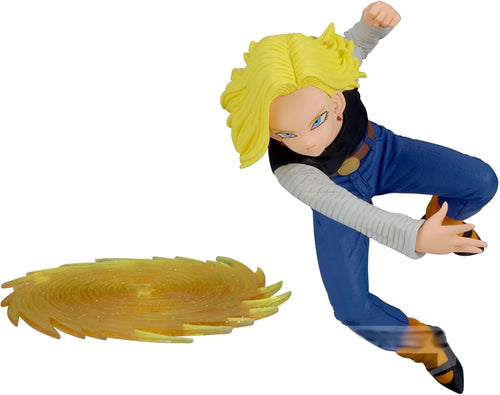 Banpresto Android 18 Dragon Ball Z Action Figure - Gxmateria 13 cm - Multicolor BP89294P - Collectible Figure - Ideal for Anime fans.