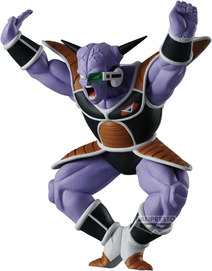 Banpresto Ginyu Dragon Ball Z Action Figure - Solid Edge Works 10 cm, Multicolor, BP29080P Collectible Statue - Optimal for Anime Fans