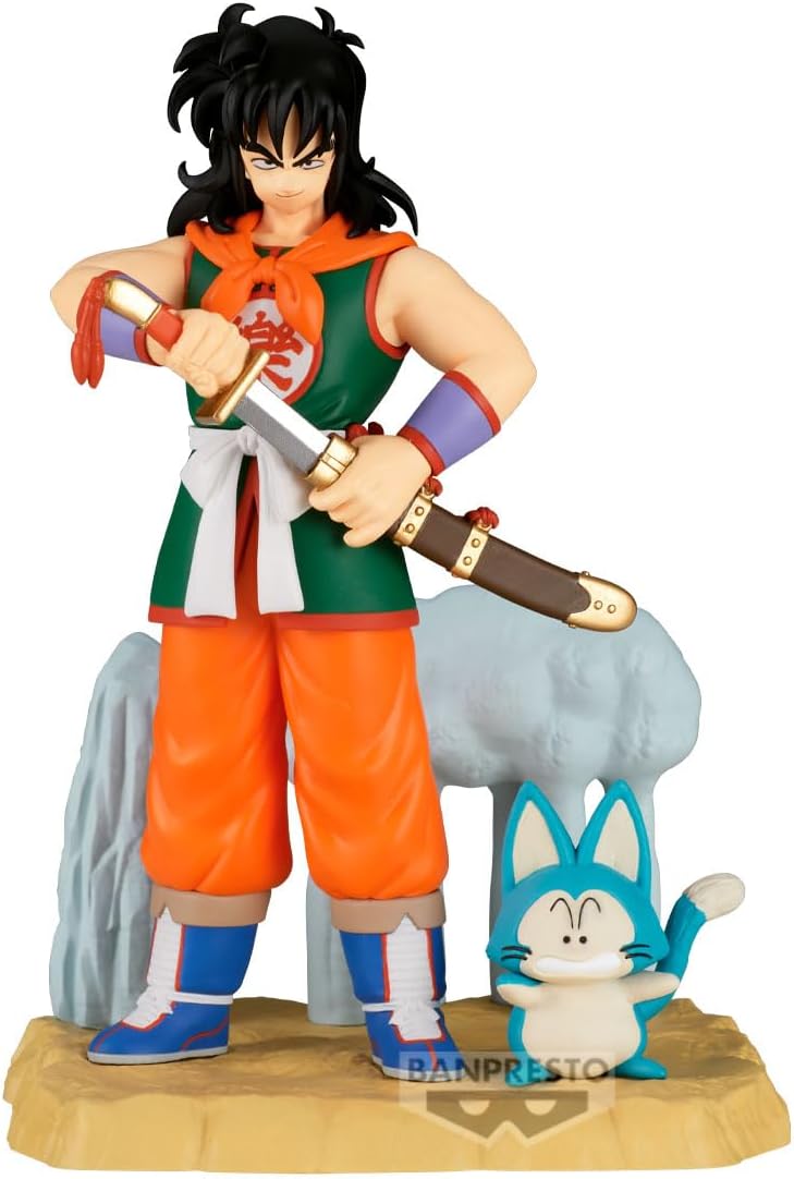 Banpresto Yamcha Dragon Ball Action Figure, History Box 13 cm, BP29753P Multicolor, Collectible Figure, Optimo for Anime Dragon Ball Fans