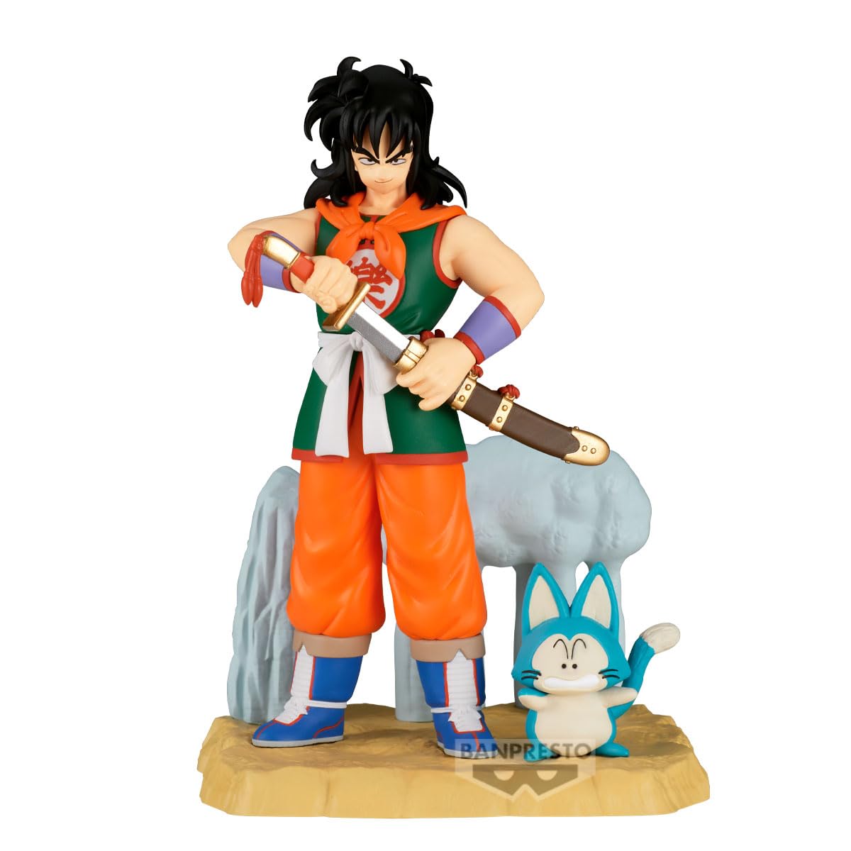 Banpresto Yamcha Dragon Ball Action Figure, History Box 13 cm, BP29753P Multicolor, Collectible Figure, Optimo for Anime Dragon Ball Fans