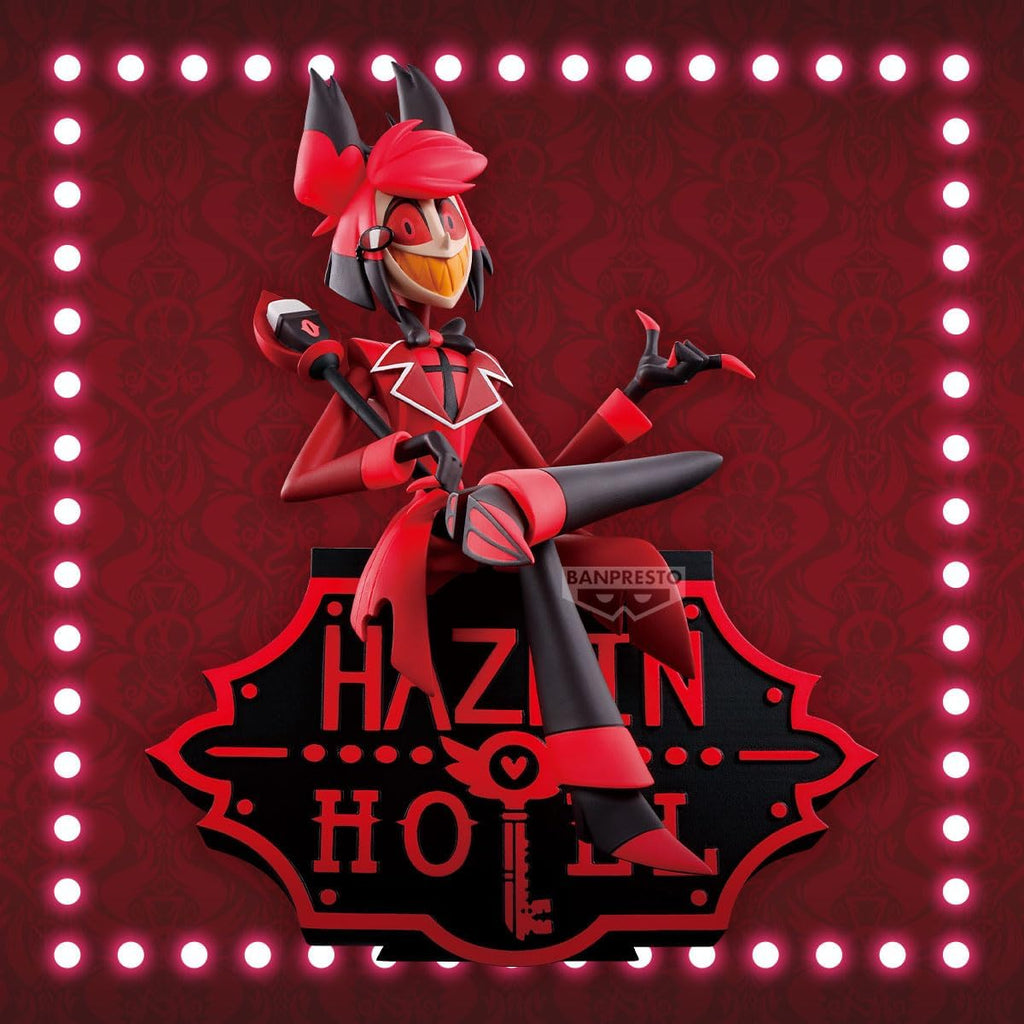 Banpresto Alastor Hazbin Hotel Action Figure - Monitor Top (Ver.A) 17cm - BP29780P Multicolor - Collectible Figure - Ideal for Anime Fans