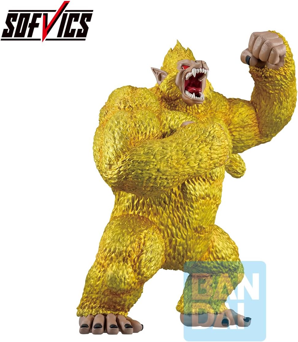 Ichibansho IS67097 Golden Great Ape Goku (Vs Omnibus Ultimate) Dragon Ball Action Figure, 29 cm, Multicolor, Collectible Figure, Optimal for Anime Fans