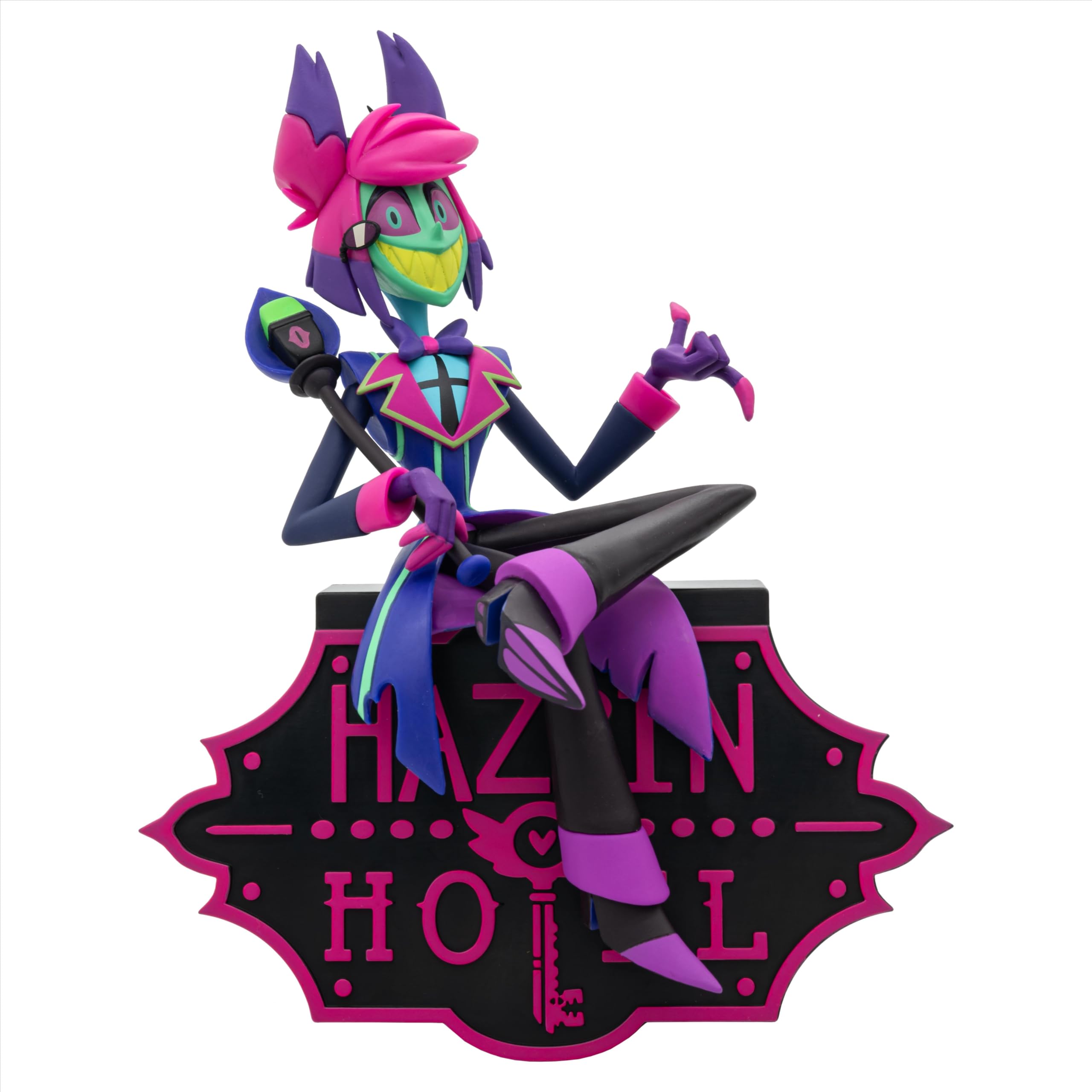 Banpresto Alastor Hazbin Hotel Action Figure - Monitor Top (Ver.A) 17cm - BP29780P Multicolor - Collectible Figure - Ideal for Anime Fans