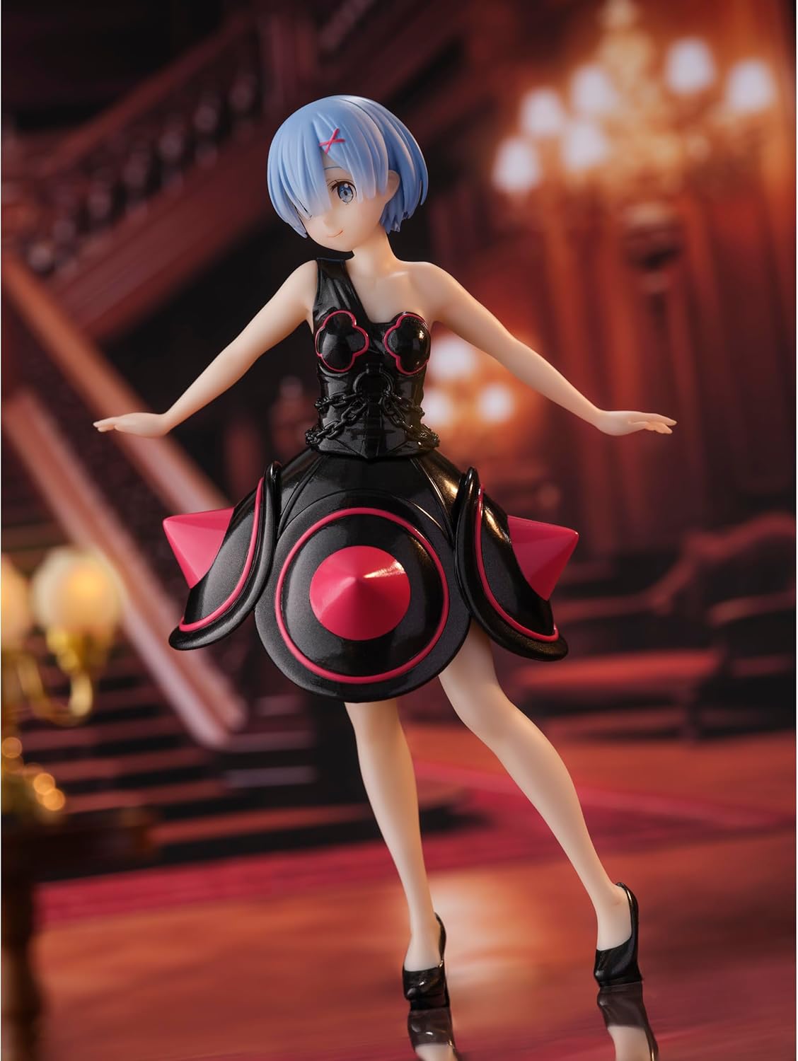 Banpresto Rem Action Figure - Re:Zero-Starting Life In Another World Rem's Morning Star Dress, 20 cm, BP89335P Multicolor, Collectible Statue, Ideal for Anime Fans